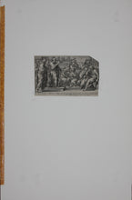 Load image into Gallery viewer, Raphael, after. Saint Paul preaching to the Corinthians. Etching by Gérard Audran. XVII C.
