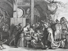 Load image into Gallery viewer, Peter Paul Rubens, after. Lucas Vorsterman the Elder, after. Adoration of the Magi. Engraving by John Charles Bromley. 1826.