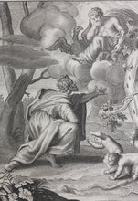 Load image into Gallery viewer, Martin Bouché. Aeacus' prayer. Engraving. 1677.