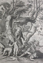 Load image into Gallery viewer, Martin Bouché. Aeacus' prayer. Engraving. 1677.