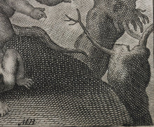 Load image into Gallery viewer, Martin Bouché. Aeacus' prayer. Engraving. 1677.