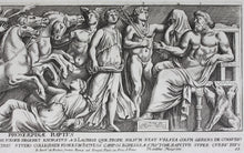 Load image into Gallery viewer, The rape of Proserpina. Set of two engravings by Pietro Santi Bartoli. 1693.