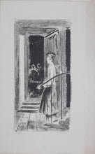 Load image into Gallery viewer, Joseph Floch. Doorway. Lithograph. Mid-20th century.