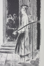 Load image into Gallery viewer, Joseph Floch. Doorway. Lithograph. Mid-20th century.