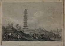Load image into Gallery viewer, William Alexander, after. A Porcelain Tower. Engraving by William Byrne. 1796