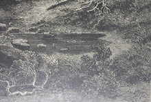 Load image into Gallery viewer, Heinrich Lauterbach, after. A Waterfall in the linthal. Woodcut. 1872.