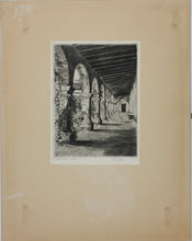 Load image into Gallery viewer, Raymond (Ray) Payne. Capistrano Arches. Etching. XX Century.