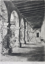 Load image into Gallery viewer, Raymond (Ray) Payne. Capistrano Arches. Etching. XX Century.