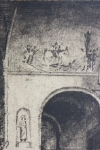 Load image into Gallery viewer, Edward Millington Synge. St Mark's; the Screen. Etching. 1905 - 1906.