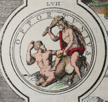 Load image into Gallery viewer, Bernard Picart. Medals of Henry IV. P. 26. Color engraving. 1724.