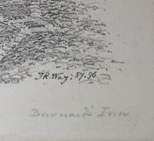 Load image into Gallery viewer, Thomas Robert Way. Barnard's Inn. Lithograph. 1896.