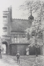 Load image into Gallery viewer, Thomas Robert Way. Barnard's Inn. Lithograph. 1896.
