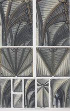 Load image into Gallery viewer, Eneas Mackenzie, after. Fragments of Ceilings. Color aquatint by John Bluck. 1812.