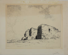 Load image into Gallery viewer, Arthur William Hall. Pecos. Etching. 1930.