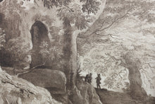 Load image into Gallery viewer, Claude Lorrain, after. A Study. Etching by Richard Earlom. 1802.