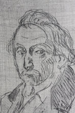 Load image into Gallery viewer, Victor Joseph Roux-Champion. Portrait d'Emile Bernard. Etching. Early XX C.