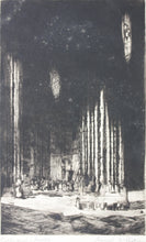 Load image into Gallery viewer, Samuel Kerness Popkins. Cathedral, Seville. Drypoint. C. 1936.