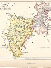 Load image into Gallery viewer, Alfred Adlard. Map of Dublin & Kildare, Ireland. 1841/1873.