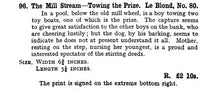 Load image into Gallery viewer, Abraham Le Blond. The Mill Stream - Towing the Prize. Baxter print. Circa 1854-1857.