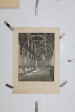 Load image into Gallery viewer, From Stone to Print-1: Six British Architectural Engravings XVIII-XIX C.

