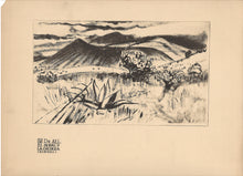 Load image into Gallery viewer, Dr. Atl (Gerardo Murillo). Three landscapes. Illustrations for the book "El Paisaje. Un ensayo".  Lithographs. 1933.
