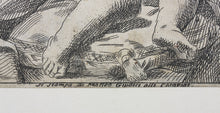 Load image into Gallery viewer, Carlo Maratti, after. Matrimonio de Santa Catalina. Etching. XVII C.
