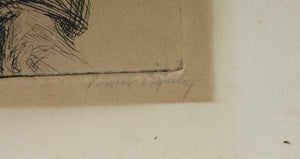 Power O'Malley. Two portraits. The Descendant of Kings; Fishermans' Mother. Etchings. XX C.