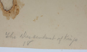 Power O'Malley. Two portraits. The Descendant of Kings; Fishermans' Mother. Etchings. XX C.