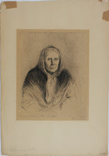 Load image into Gallery viewer, Power O&#39;Malley. Two portraits. The Descendant of Kings; Fishermans&#39; Mother. Etchings. XX C.
