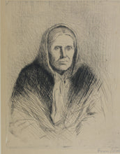 Load image into Gallery viewer, Power O&#39;Malley. Two portraits. The Descendant of Kings; Fishermans&#39; Mother. Etchings. XX C.

