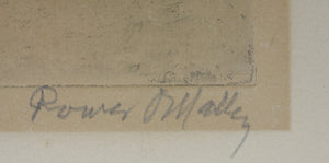 Power O'Malley. Two portraits. The Descendant of Kings; Fishermans' Mother. Etchings. XX C.