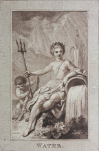 Load image into Gallery viewer, Charles Taylor. Allegory of the Four Elements. Four stipples. 1788.
