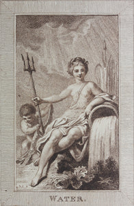 Charles Taylor. Allegory of the Four Elements. Four stipples. 1788.