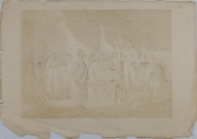 Load image into Gallery viewer, Charles Wirgman, after. Sale of English Goods, Canton. Color woodblock print. 1858.
