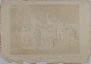 Charles Wirgman, after. Sale of English Goods, Canton. Color woodblock print. 1858.