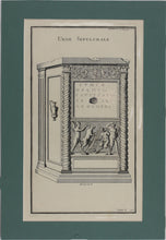 Load image into Gallery viewer, Boissard, after. Urne Sepulcrale. Etching. 1719.
