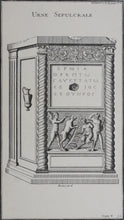 Load image into Gallery viewer, Boissard, after. Urne Sepulcrale. Etching. 1719.
