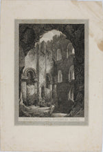 Load image into Gallery viewer, Thomas Hearne, after. Gundulph&#39;s Tower, Rochester Castle. Etching by John Landseer. 1794.
