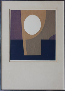 Lynn Broadwell. Serene. Serigraph. 1973.