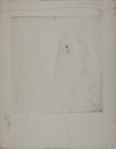 Sigmund  Lee Wolffs. Landscape with pine trees. Etching. Proof printed on heavy stock paper.  1938.