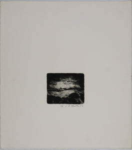 Ladislav Hanka. Sans titre. Etching. 1982.