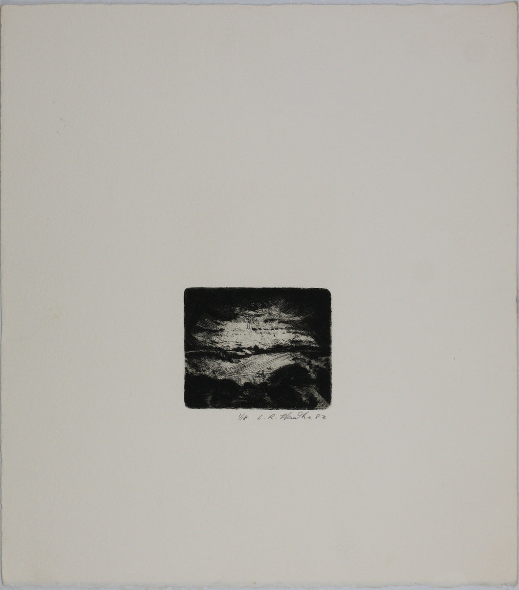 Ladislav Hanka. Sans titre. Etching. 1982.