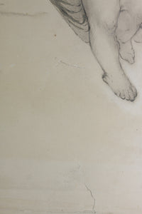 Caroline Hunt Rimmer. Slipping Cherub. Etching. 1904.
