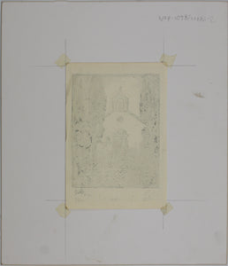 Anonymous. The Road to the Temple. Woodcut. XX C.