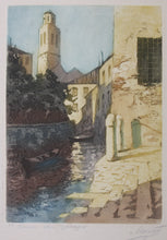 Load image into Gallery viewer, Morecet. Venice San Giorgio. Etching and aquatint. 1963.
