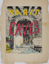 Load image into Gallery viewer, Moloch. Paris dans les caves. 25 hand colored lithographs. 1870-1871 (printed).
