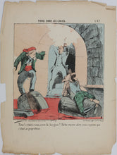 Load image into Gallery viewer, Moloch. Paris dans les caves. 25 hand colored lithographs. 1870-1871 (printed).
