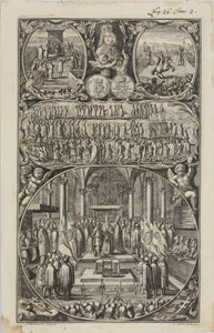 Johann Andreas Thelott, Johann Josef Waldman, after. 9 engravings from the "Admirable effects of providence happened in the life of Leopold the First" by Andreas Reinhardt, Johann Ulrich Kraus, Jacob Müller, Johanna Sibilla Küsell. 1701.