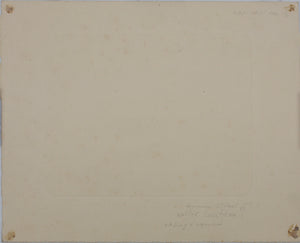 Anonymous. After the rain. Etching. Early XX C.