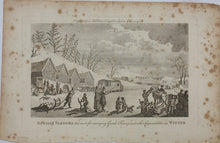Load image into Gallery viewer, Anonymous. Russian Sledges, used for carrying goods, firing and other commodities in Winter. Etching. 1777.

